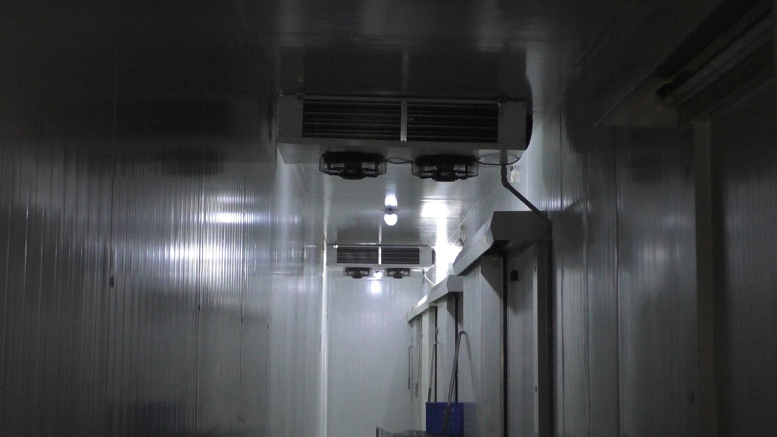 Ice Cream Hardening and freezer room